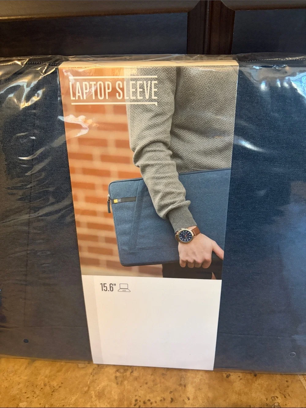 Women's Navy Laptop Sleeve Bag - Lightweight Protective Case